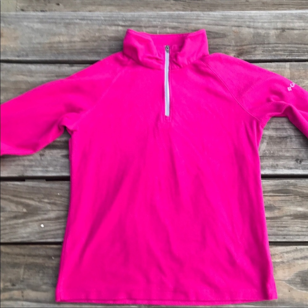GIRLS COLUMBIA FLEECE: HOT PINK!✨